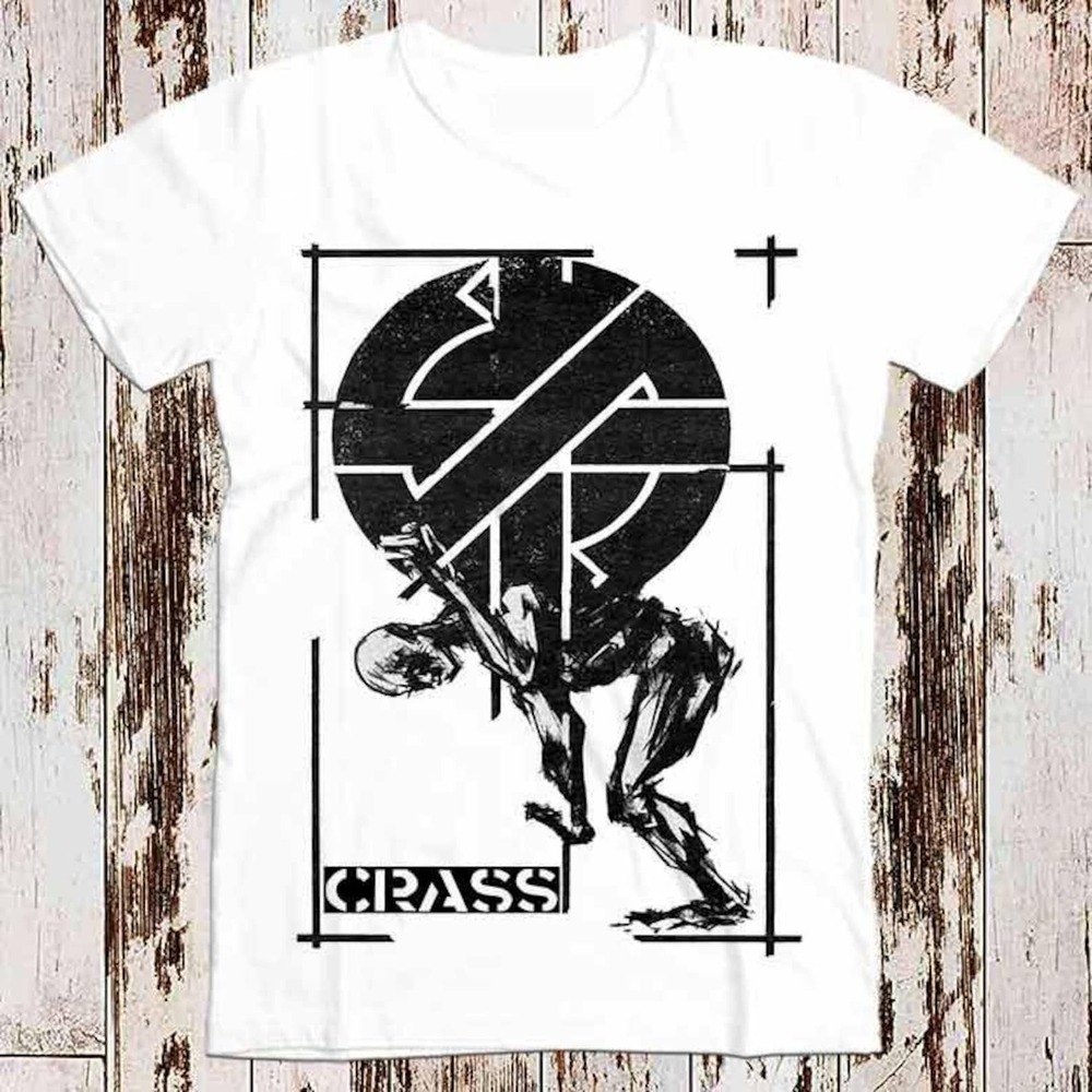 Crass Punk Anarchy British Street Graffiti Tee